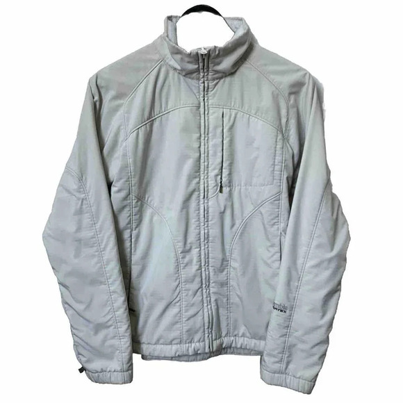 Columbia Vertex  Soft Shell Off White Full Zip Jacket Medium - Picture 1 of 8